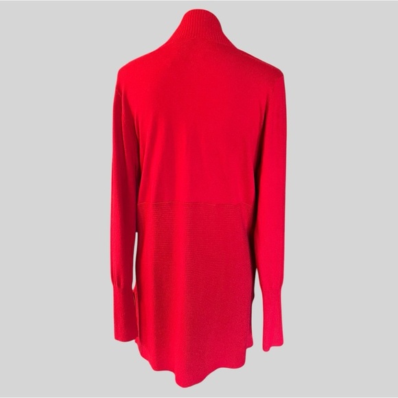 Worthington's New Red Cardigan: The Perfect Addition to Your Fall Wardrobe, New - Picture 2 of 4